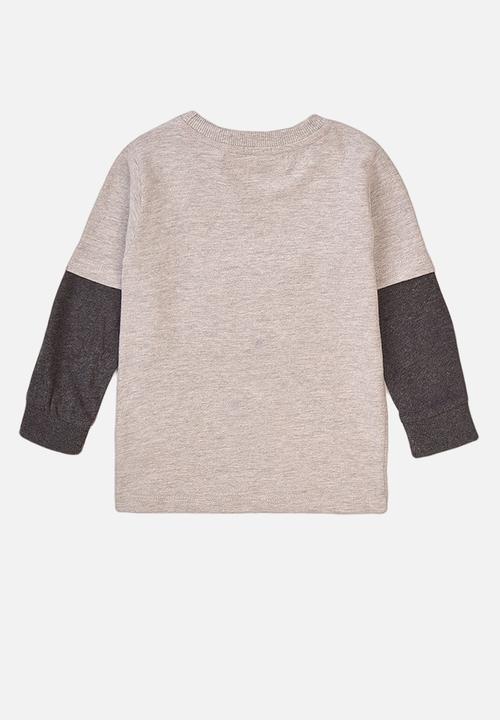 MINOTI - Beam me up tee - light grey