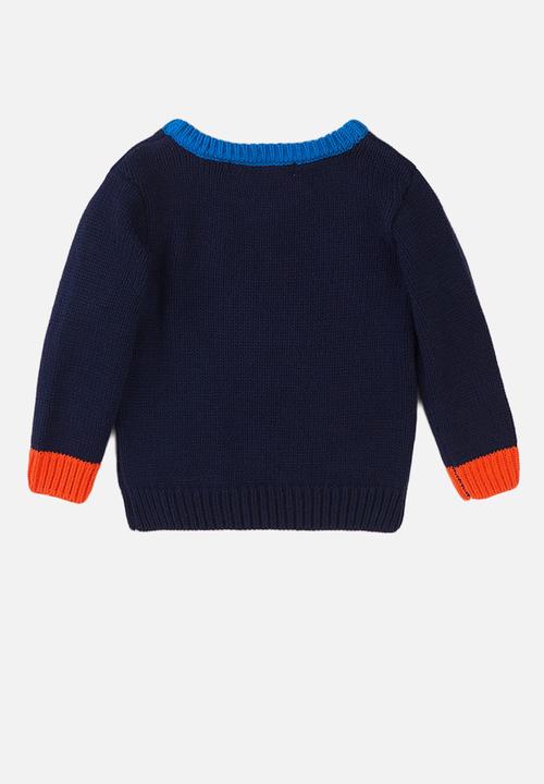 MINOTI - Rocket knitted jumper - navy