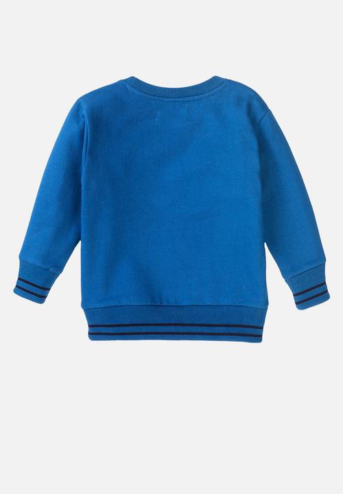 MINOTI - Lift off crew jumper - blue