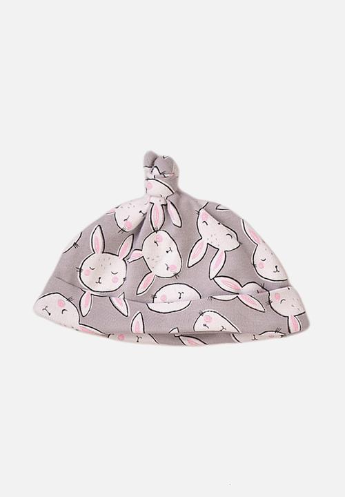 MINOTI - 2 Piece sleepsuit & hat set - grey 