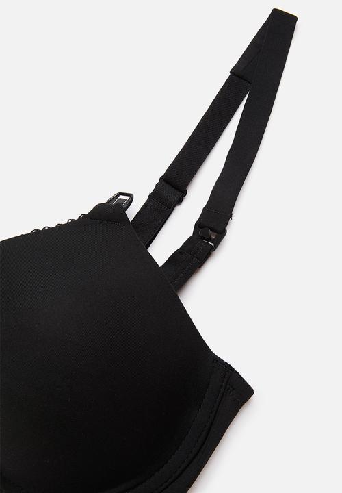 Maternity Mommy - Maternity Diana fully padded underwire bra - black