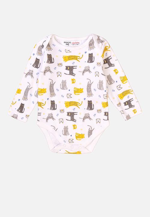 MINOTI - Basic 3-pack bodysuits - multi 
