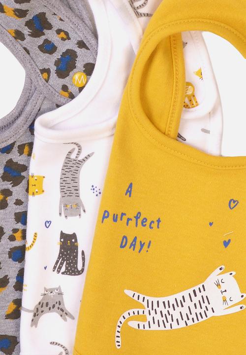 MINOTI - Basic 3-pack bibs - multi 
