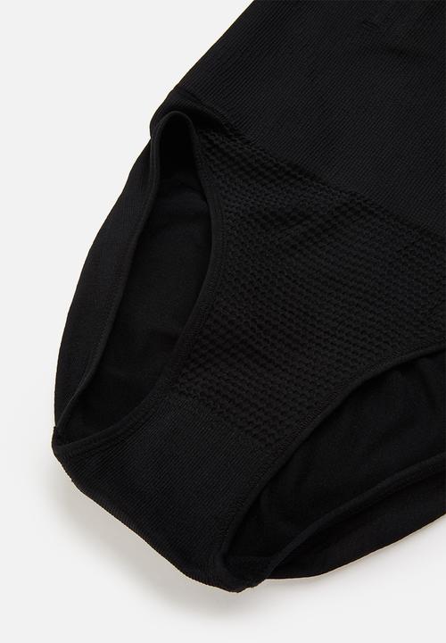 Maternity Mommy - Maternity tummy tucker braced panty - black