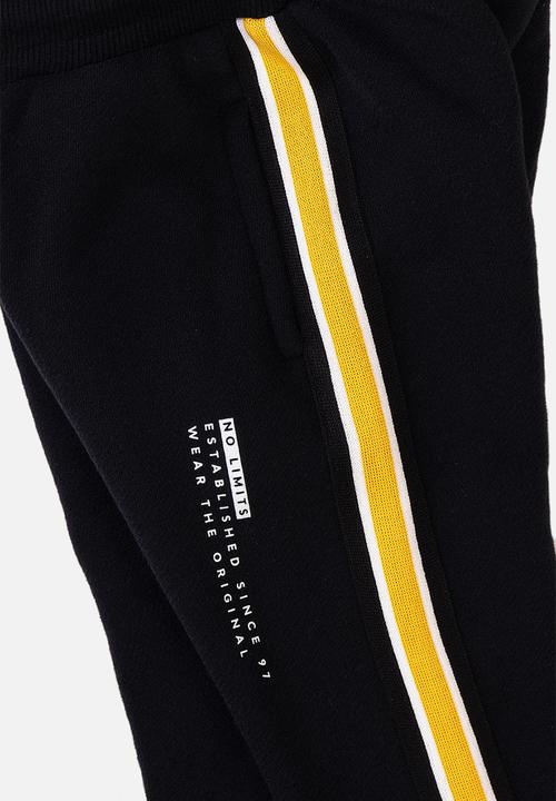 MINOTI - Pique jogpant - black