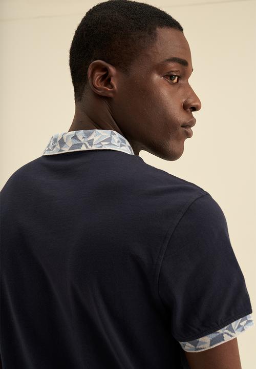 POLO - Men pjc jqd collar golfer - navy