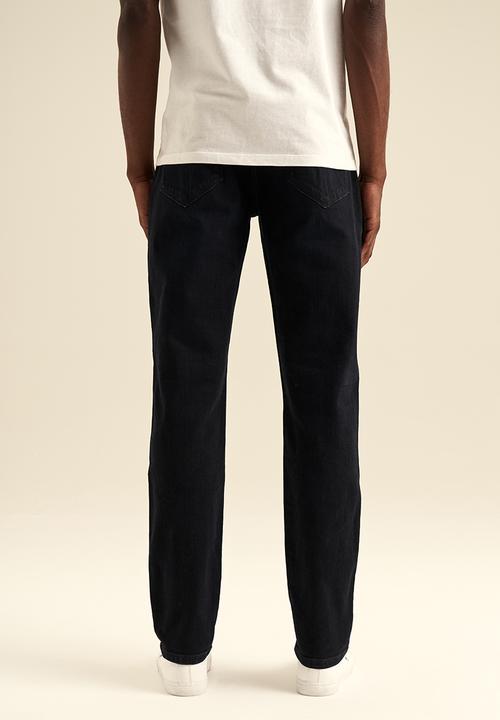 POLO - Men pjc tapered leg denim - blue/black