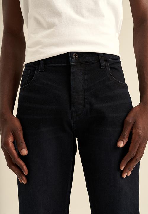 POLO - Men pjc tapered leg denim - blue/black