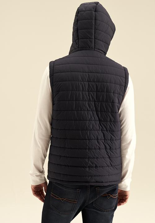 POLO - Men sport sleeveless puffer - navy