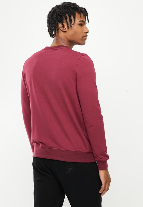 Alpha Industries - Alpha basic crew - burgundy