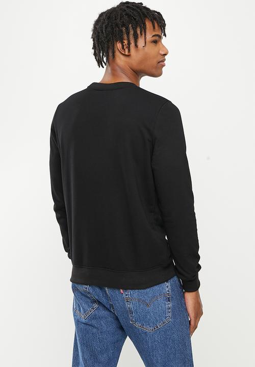 Alpha Industries - Alpha basic crew - black