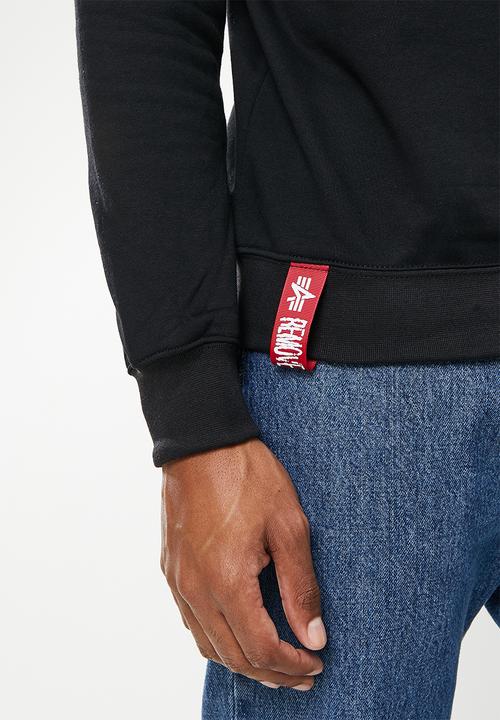 Alpha Industries - Alpha basic crew - black