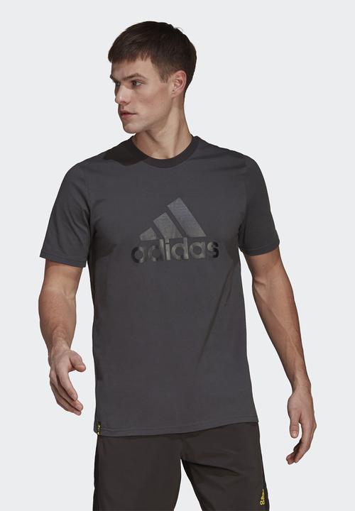 adidas Performance - Messi Badge of Sport Tee- Carbon