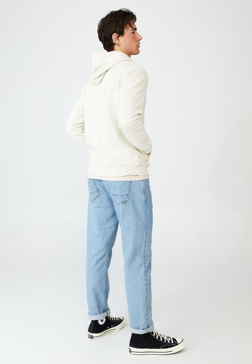 Factorie - Graphic pullover - white marle athletic dept