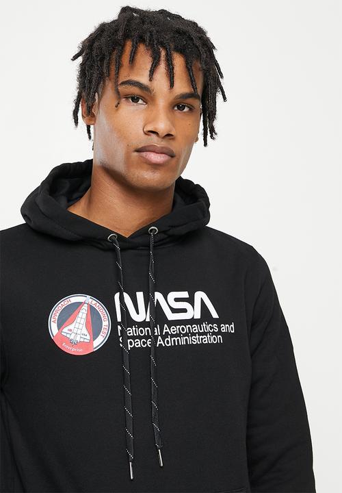 Alpha Industries - Nasa retro hoody - black