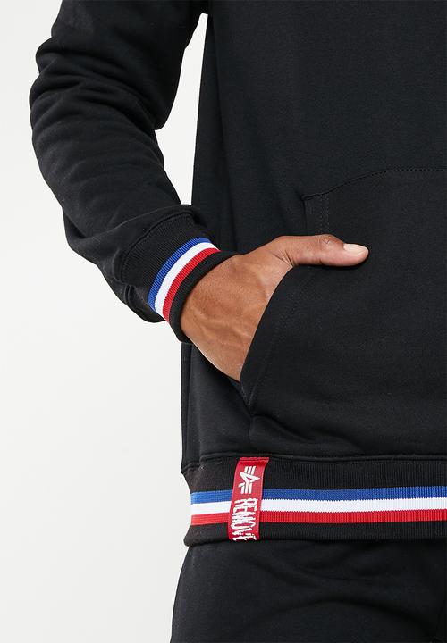 Alpha Industries - Nasa retro hoody - black