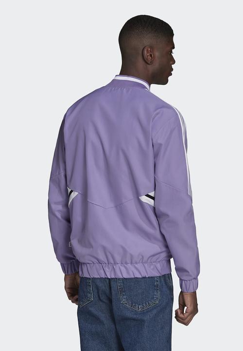 adidas Performance - Real Madrid  22/23 Anthem Jacket - Magic Lilac