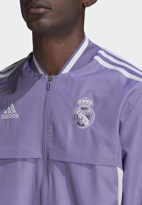 adidas Performance - Real Madrid  22/23 Anthem Jacket - Magic Lilac