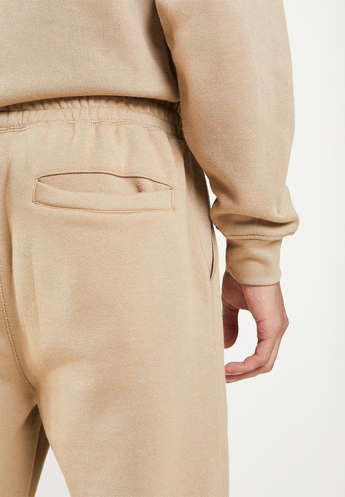 Jonathan D - Men's branded sweat pants - oatmeal