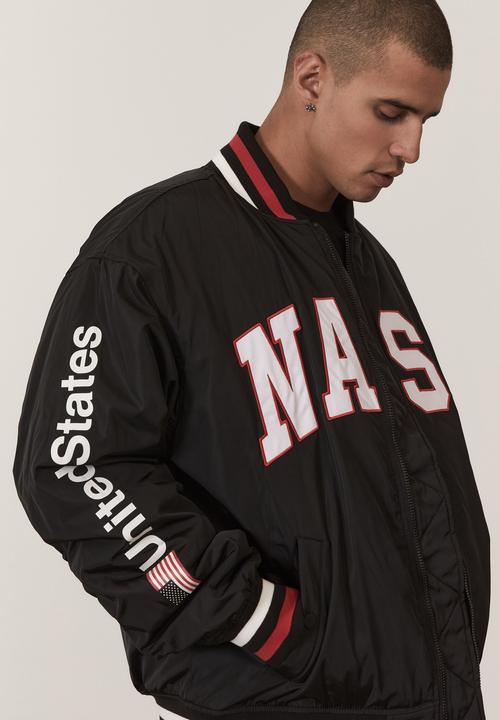 Factorie - Nasa bomber jacket - lcn nas black nasa