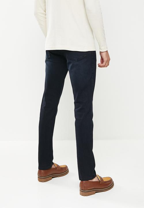 Jonathan D - Men's five pocket denim jeans - black
