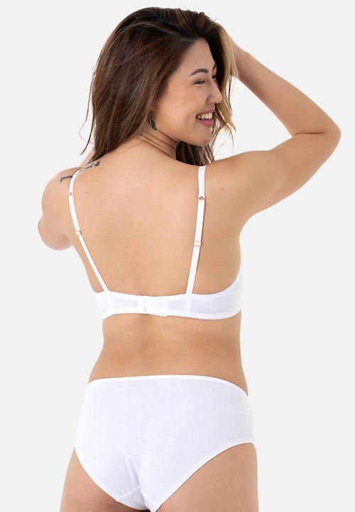 DORINA - Anthea demi bra - white