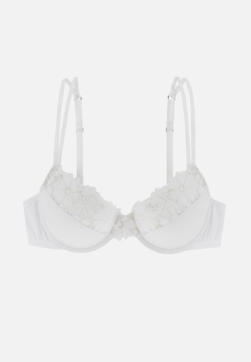 DORINA - Anthea demi bra - white