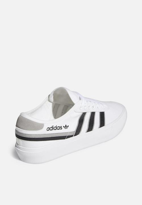 adidas Originals - Delpala - ftwr white/core black/charcoal solid grey
