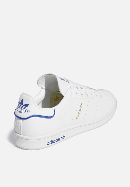 adidas Originals - Stan smith - ftwr white/team royal blue/yellow