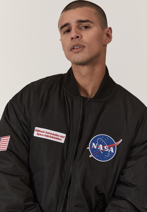 Factorie - Nasa bomber jacket - lcn nas black nasa space