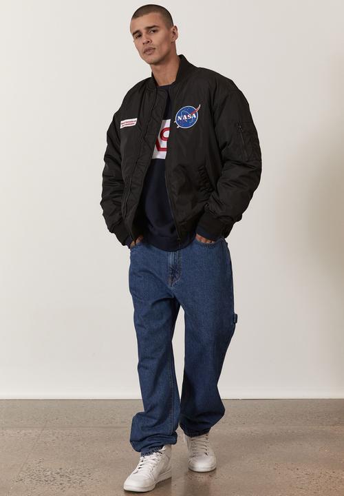 Factorie - Nasa bomber jacket - lcn nas black nasa space