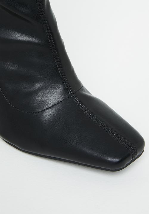 Public Desire - Lars sock ankle boot - black 