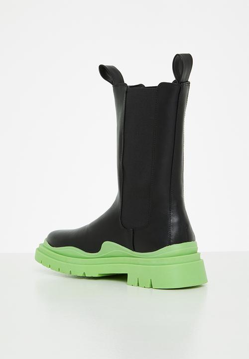 Public Desire - Oakley ankle boot - green drench 