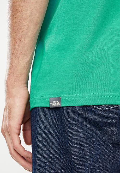 The North Face - M short sleeve dome tee-eu - green