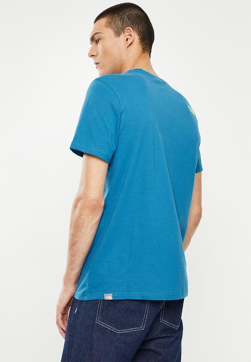 The North Face - M short sleeve graphic tee - blue