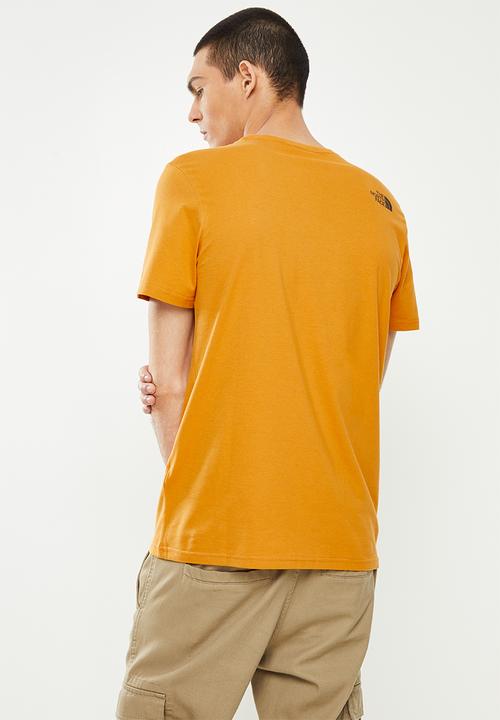 The North Face - M short sleeve dome tee - yellow