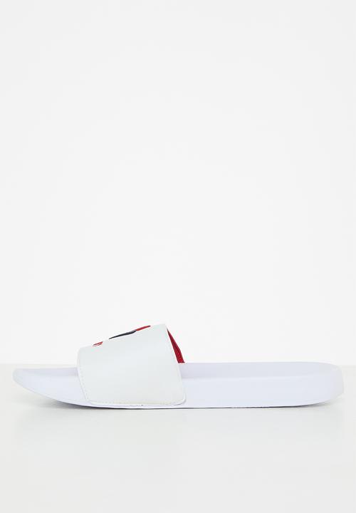 Superdry. - Core pool slide - white