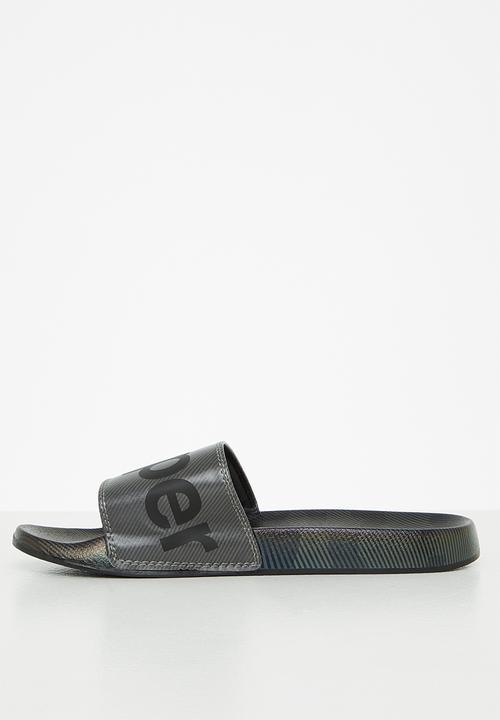 Superdry. - Printed beach slide - camo