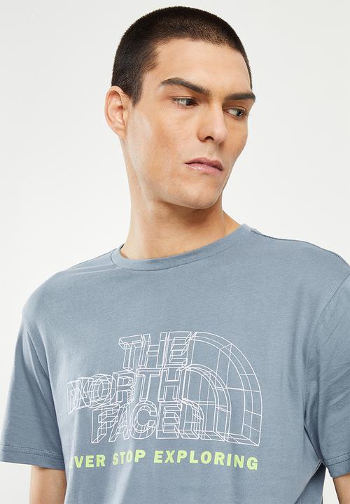 The North Face - M short sleeve tee - blue