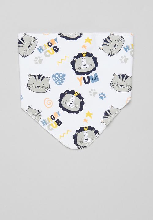 Character Group - Cubs bandana bibs - white