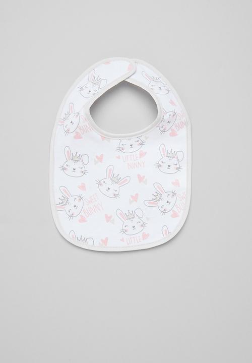 Character Group - 2-Pack jersey bibs - white