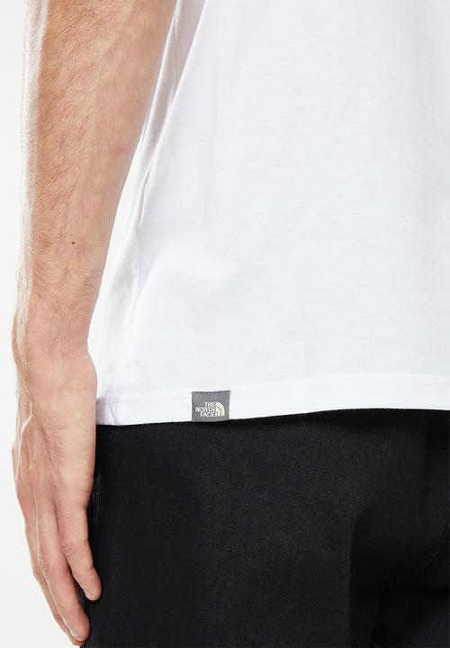 The North Face - M biner graphic tee - white