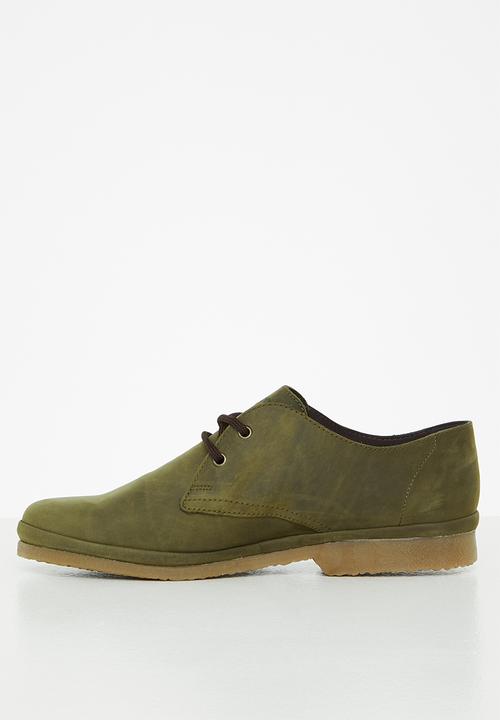 Grasshoppers - Seth formal shoe - olive