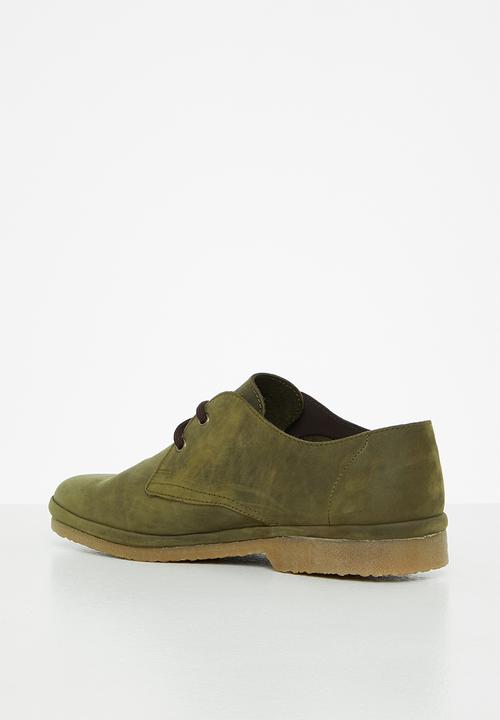 Grasshoppers - Seth formal shoe - olive
