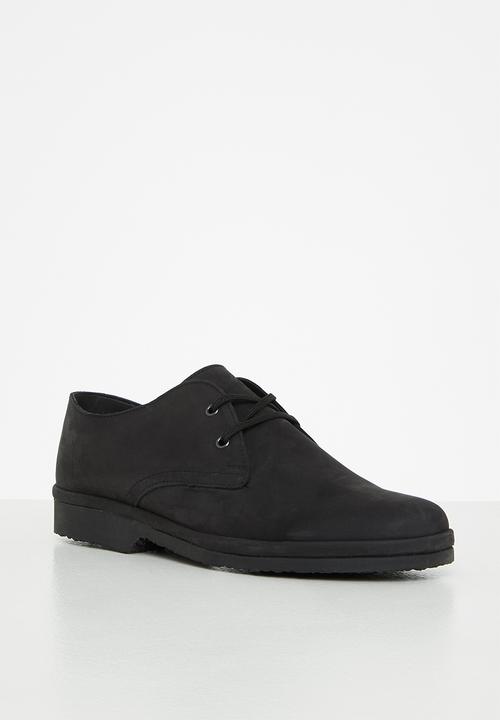 Grasshoppers - Seth leather formal derby - black