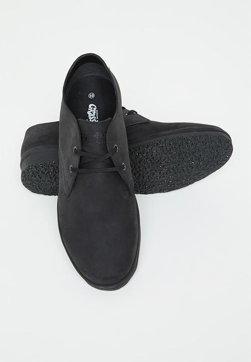 Grasshoppers - Seth leather formal derby - black