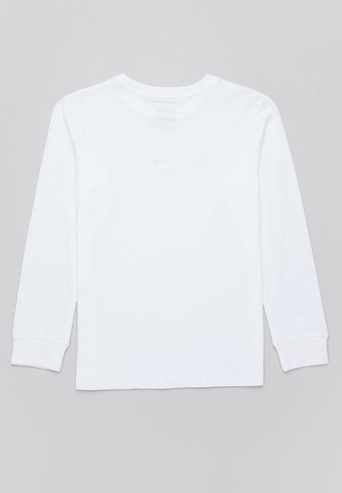 Billabong  - Boys South Africa arch long sleeve tee - white