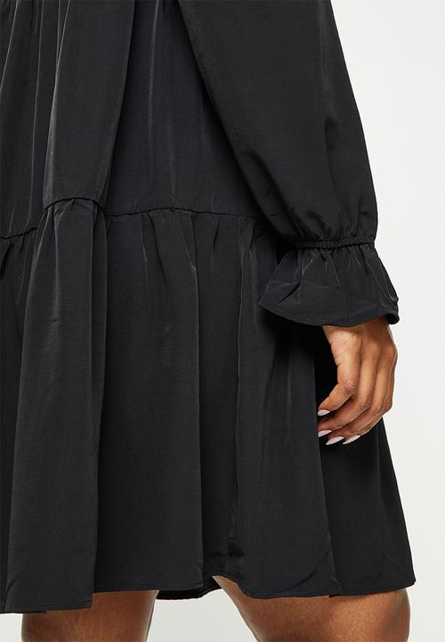 Glamorous - Plus black shirt dress - black