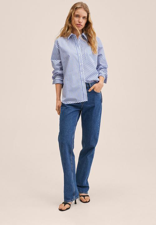 MANGO - Shirt federico - medium blue