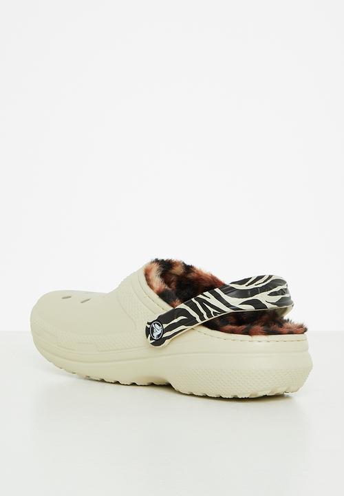 Crocs - Classic lined animal remix clog - bone